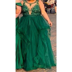 Ball Gown, Cut Out, Prom Dress